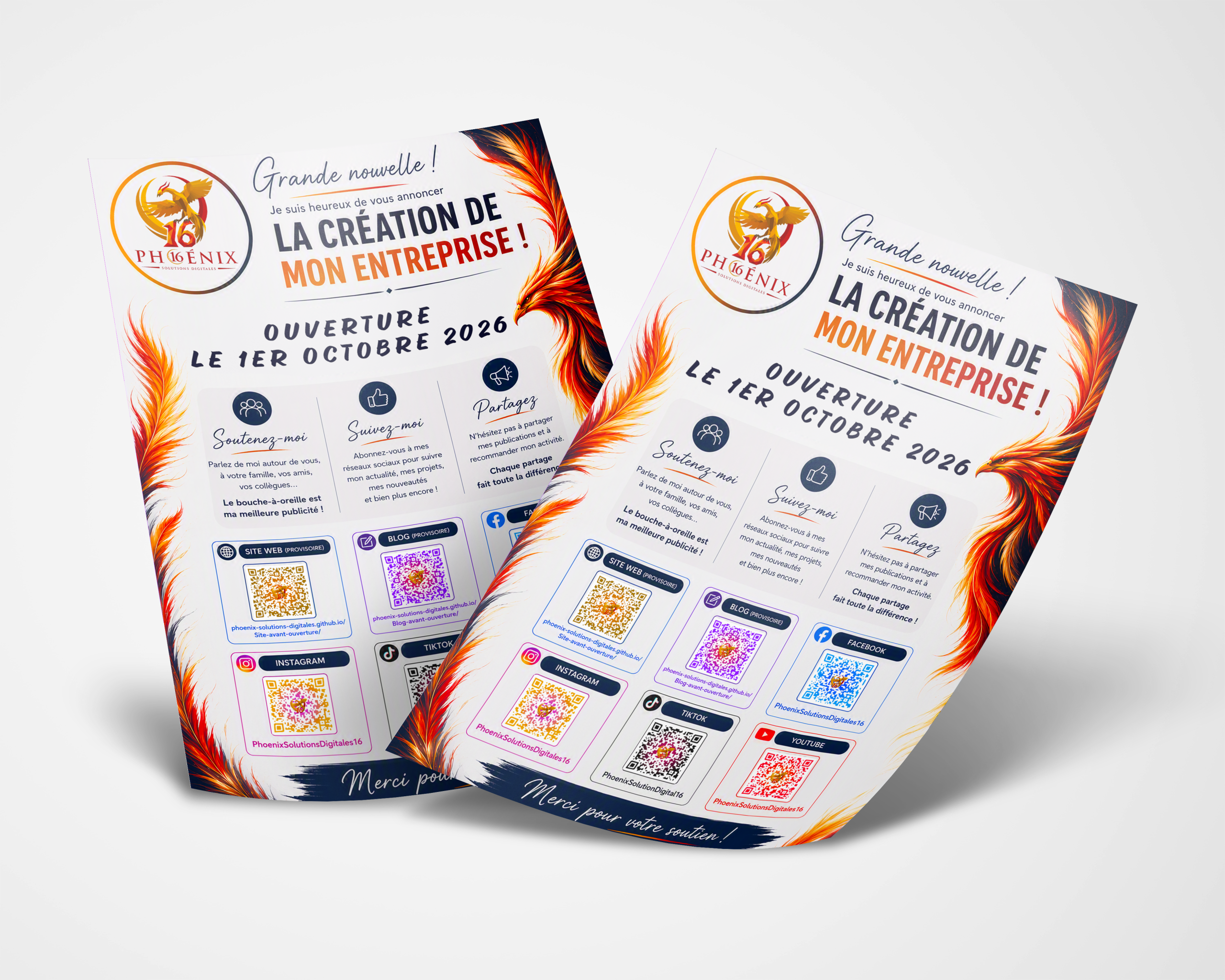 Mockup flyers