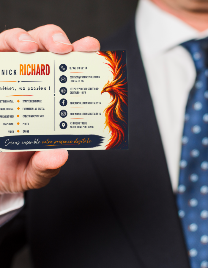 Mockup carte de visite