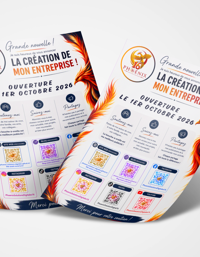 Mockup flyers